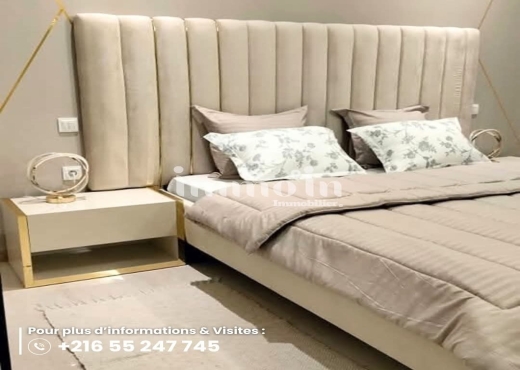 🔵Immo’in vous propose Appartement  À louer S+2 - Bien immobilier à {"id":23,"country_id":219,"name":"TUNIS","slug":"tunis"} - Image 2 - Agence Immobilière New Way